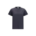 T-shirt Ganni en coton noir