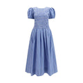 Robe décontractée Ganni en coton bleu