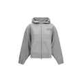 Sweat-shirt en coton gris Ganni