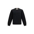 Valentino Black Cotton Sweatshirt