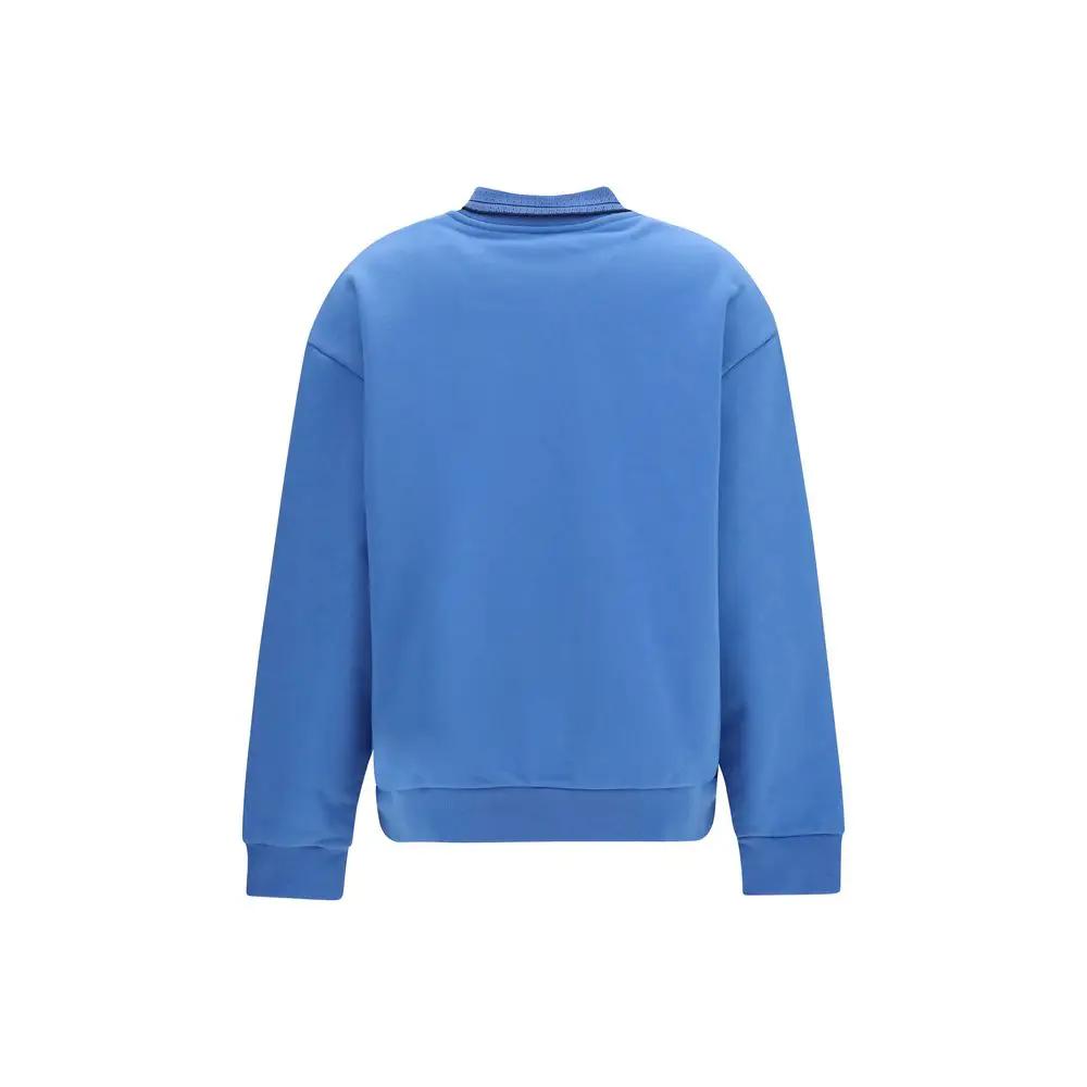 Sweat-shirt Miu Miu en coton bleu