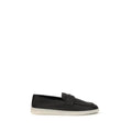 Mocassins Prada Bos Taurus en cuir de veau noir