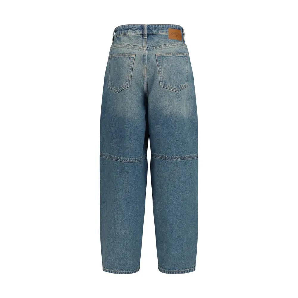 Ganni Jean Fuselé en Coton Bleu