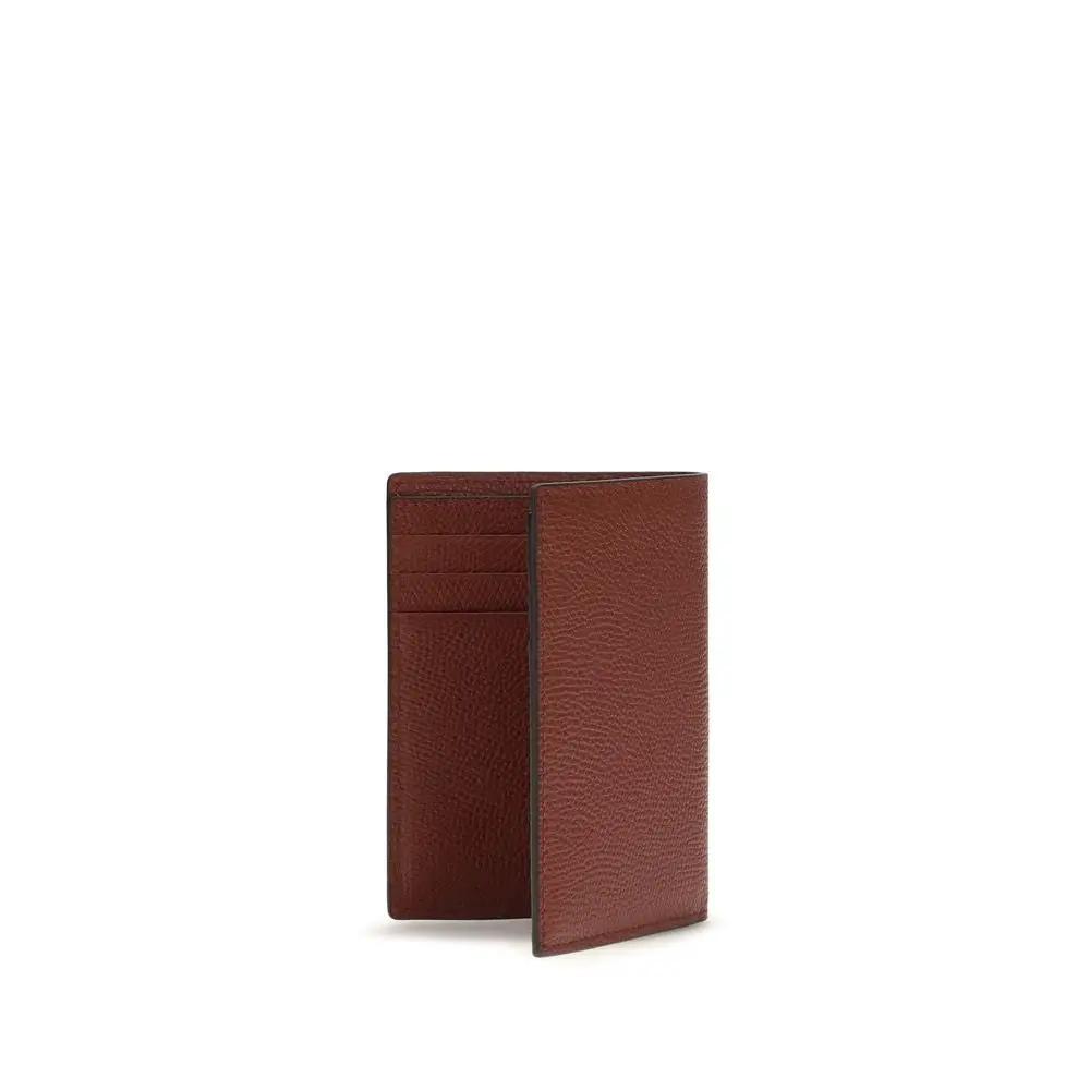 Portefeuille Valentino Garavani Bos Taurus en cuir de veau multicolore