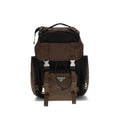 Prada Brown Recycled Polyamide Backpack