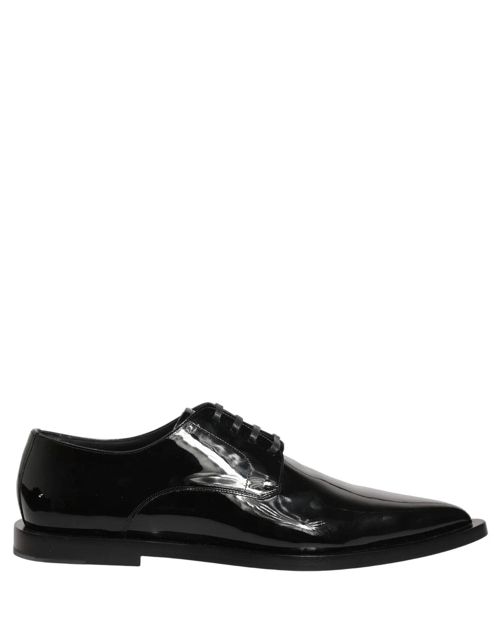 Chaussures habillées de ville pour homme en cuir noir Dolce & Gabbana