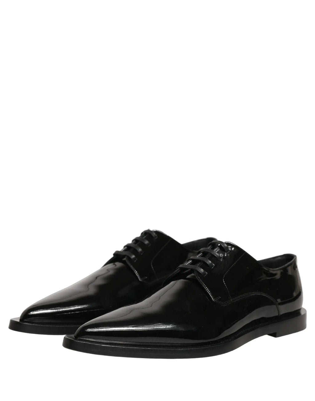 Chaussures habillées de ville pour homme en cuir noir Dolce & Gabbana
