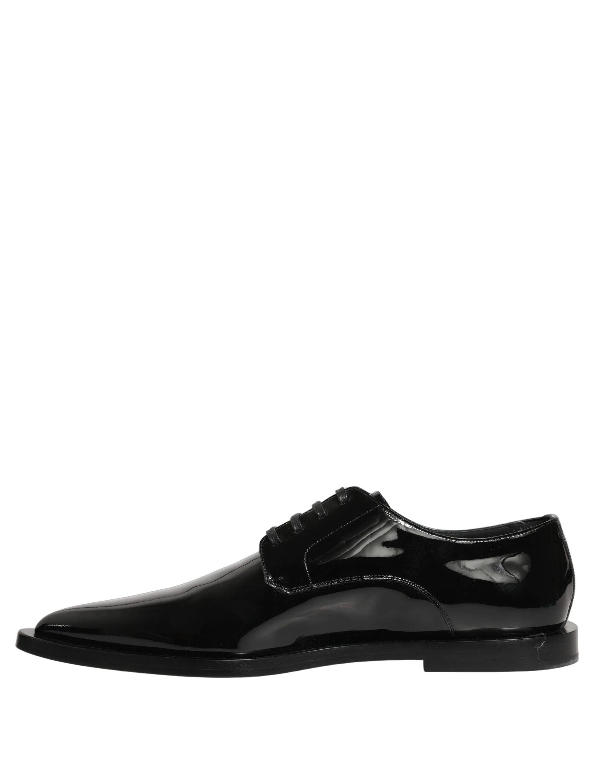 Chaussures habillées de ville pour homme en cuir noir Dolce & Gabbana