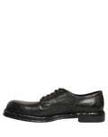 Dolce & Gabbana Black Leather Lace Up Derby Dress Men Shoes
