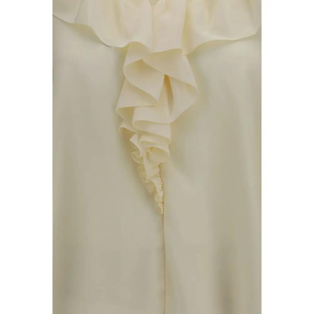 Chloé Beige Silk Blouse