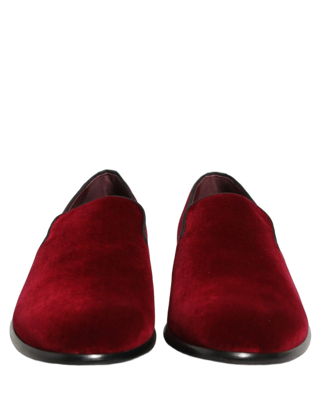 Mocassins de ville Dolce & Gabbana en velours marron pour homme