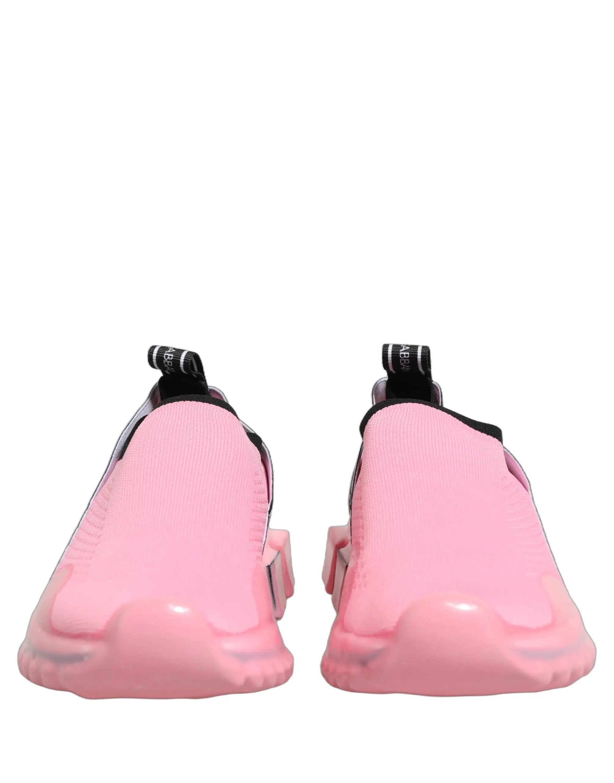 Dolce & Gabbana Pink Slip On Low Top Sorrento Sneakers Shoes