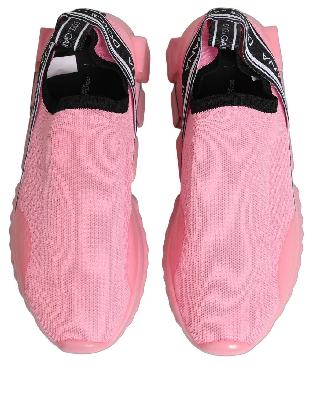 Dolce & Gabbana Pink Slip On Low Top Sorrento Sneakers Shoes