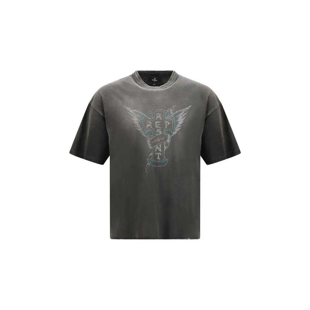 T-shirt en coton gris Represent