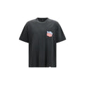 T-shirt en coton gris Represent