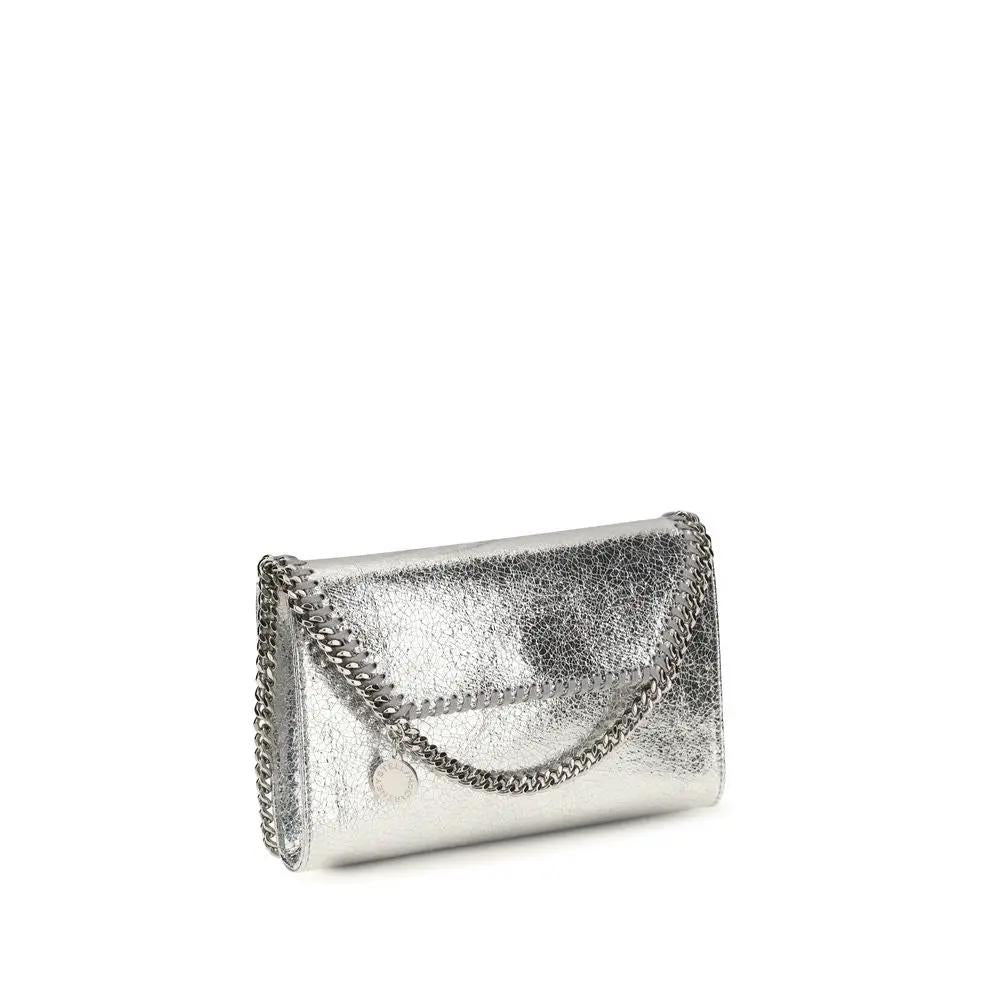 Sac bandoulière Stella McCartney en polyester argenté