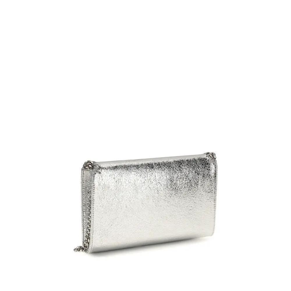 Sac bandoulière Stella McCartney en polyester argenté