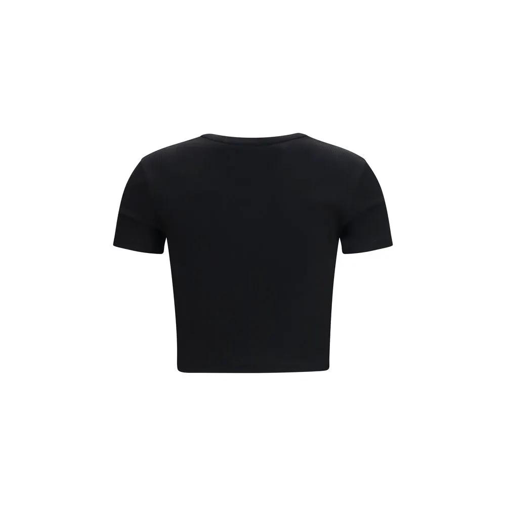 Fendi Black Cotton T-Shirt
