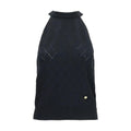 Balmain Black Wool Oves Aries Sleeveles T-Shirt