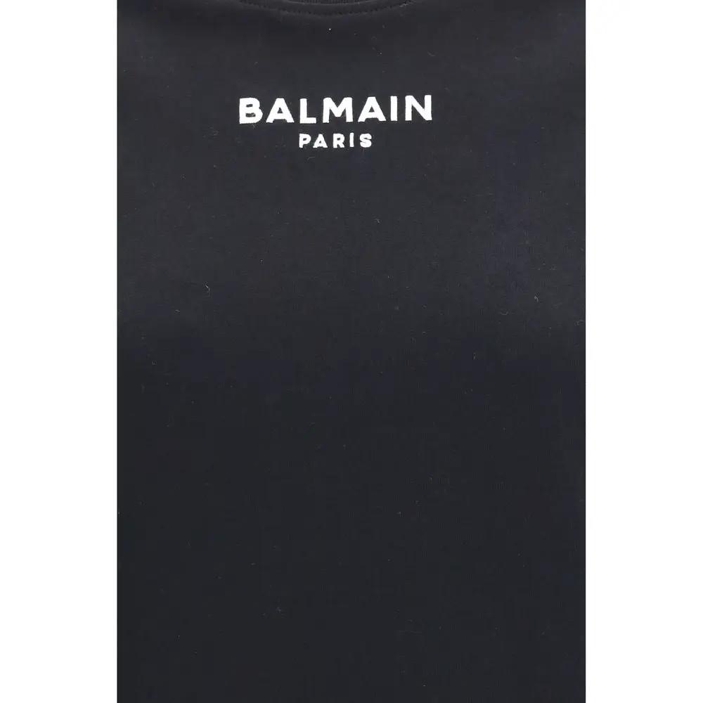T-shirt Balmain en coton noir