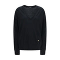 Balmain Black Wool Oves Aries Sweatshirt