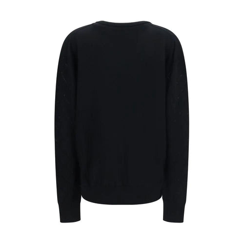 Sweat-shirt Balmain Oves Aries en laine noire
