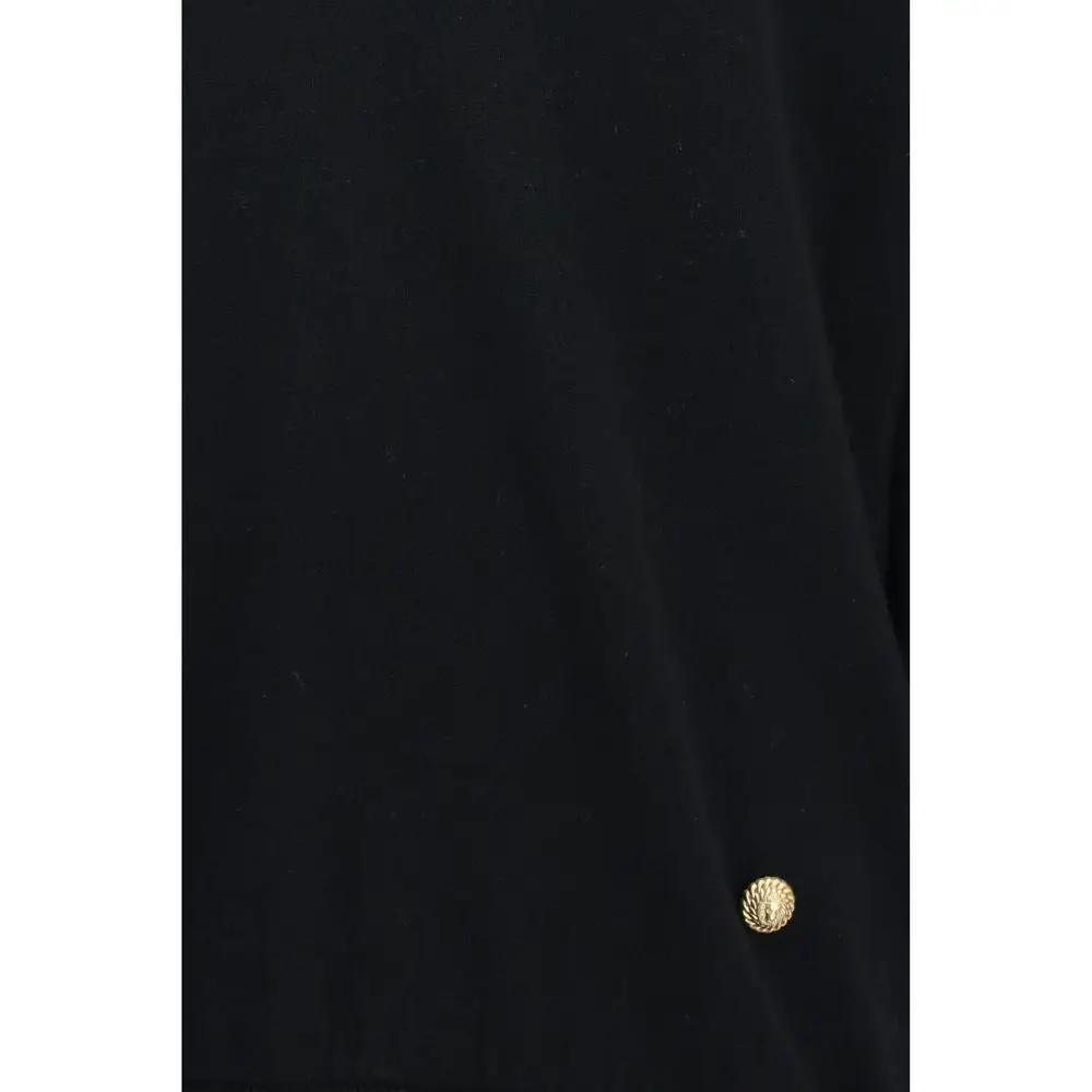 Balmain Black Wool Oves Aries Sweatshirt