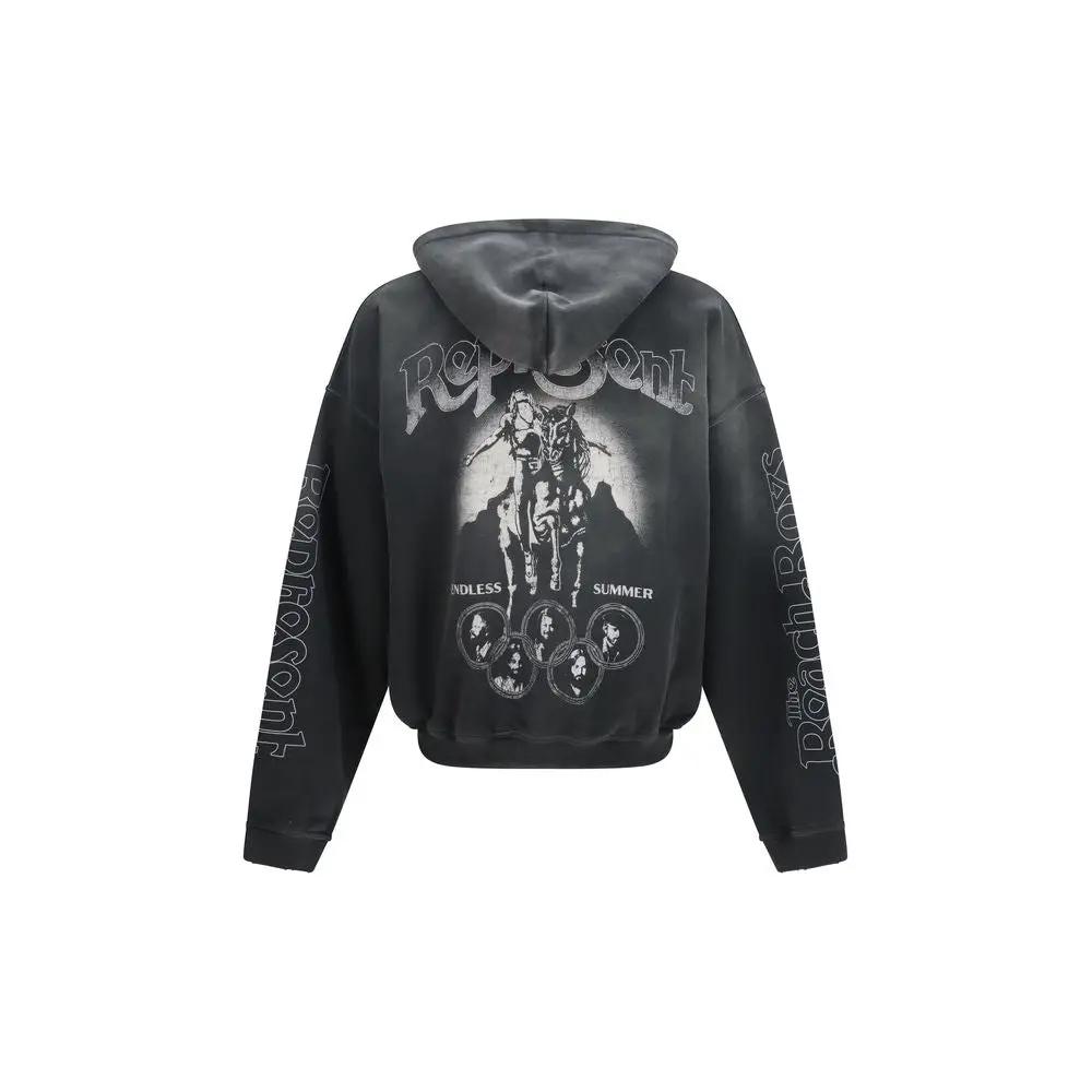 Represent Gray Cotton Sweatshirt