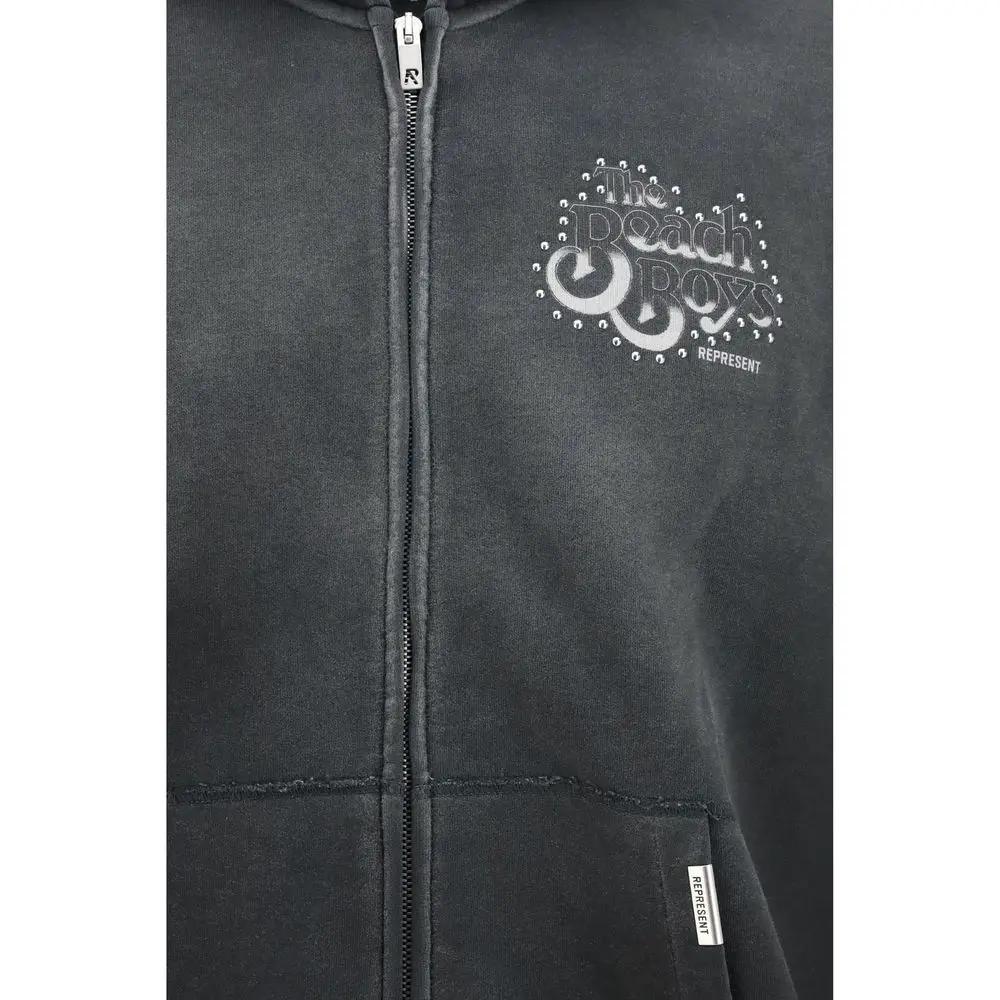 Represent Gray Cotton Sweatshirt