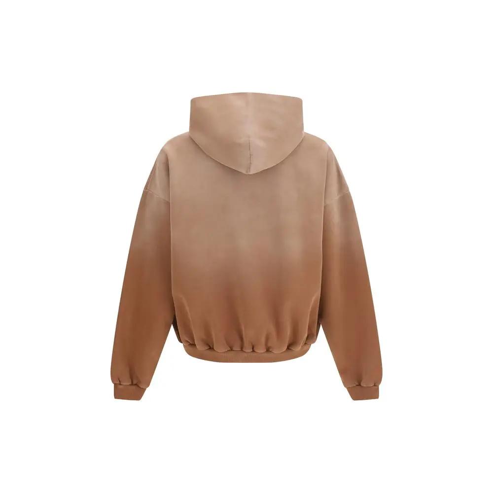 Sweat-shirt en coton beige Represent