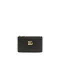 Dolce & Gabbana Black Calf Leather Bos Taurus Wallet