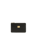 Portefeuille Dolce &amp; Gabbana Bos Taurus en cuir de veau noir