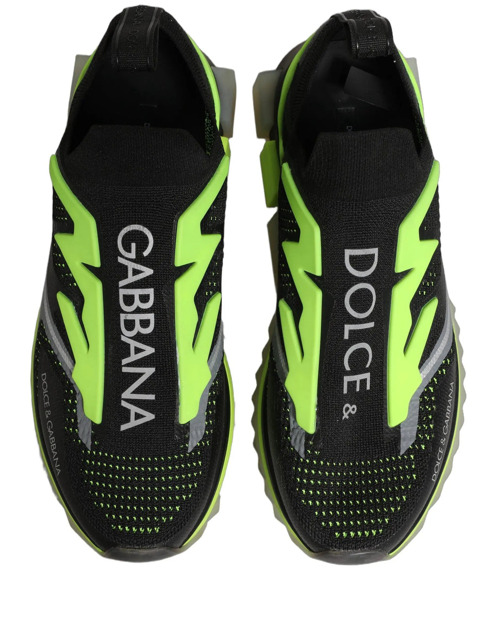 Chaussures Baskets Basses Dolce & Gabbana Sorrento Noir Vert