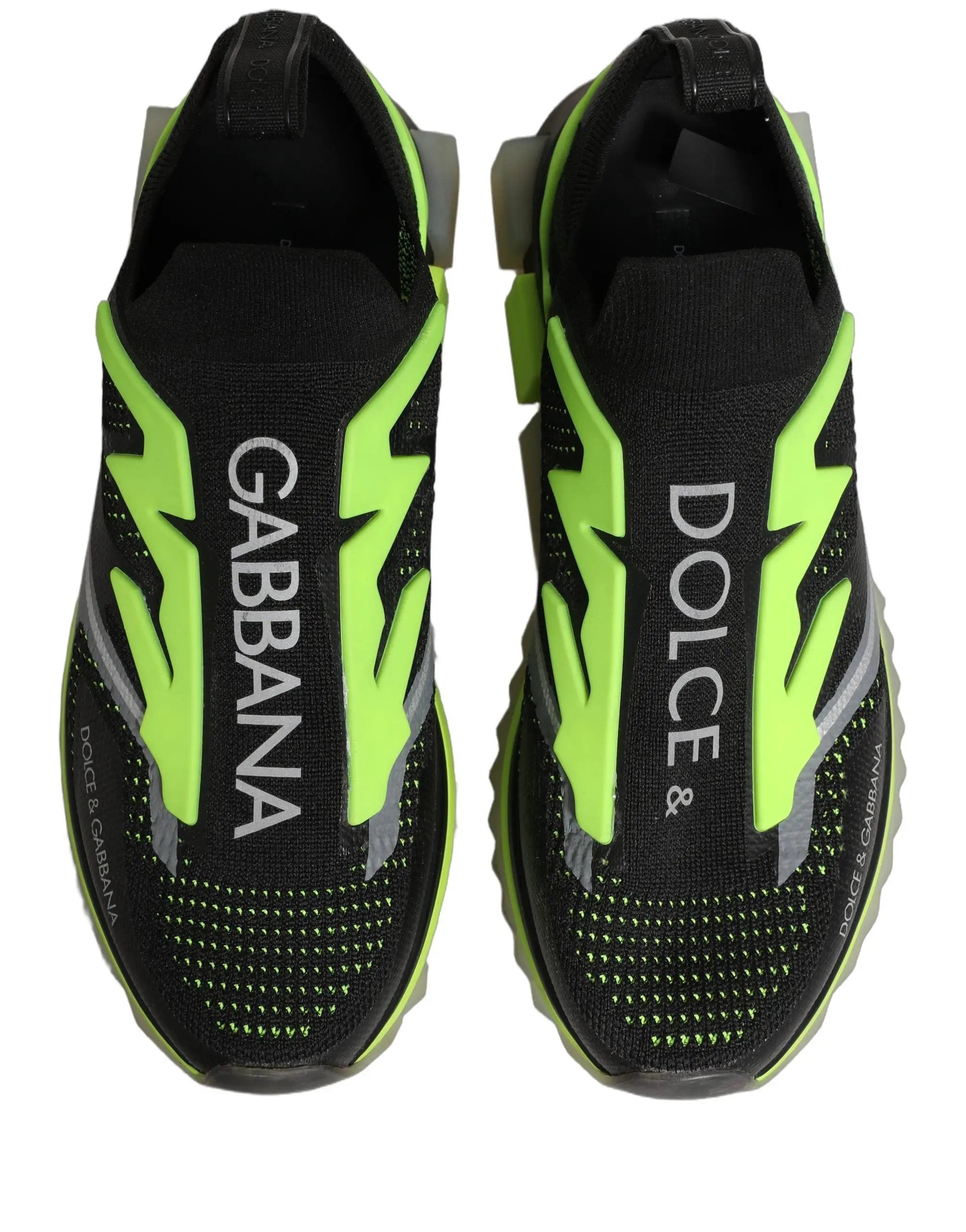 Chaussures Baskets Basses Dolce & Gabbana Sorrento Noir Vert