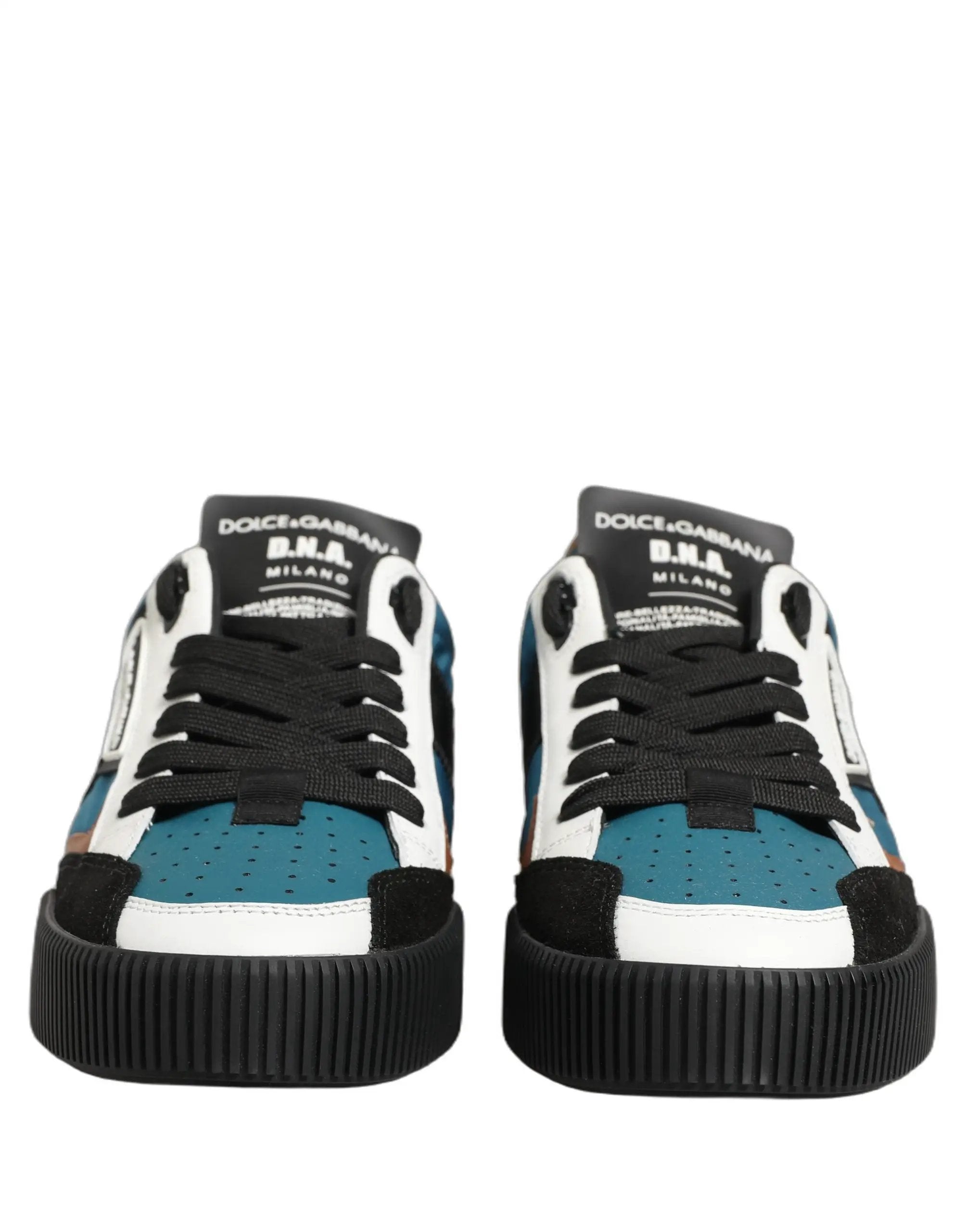 Chaussures Baskets Basses Homme Dolce & Gabbana en Cuir Multicolore MIAMI
