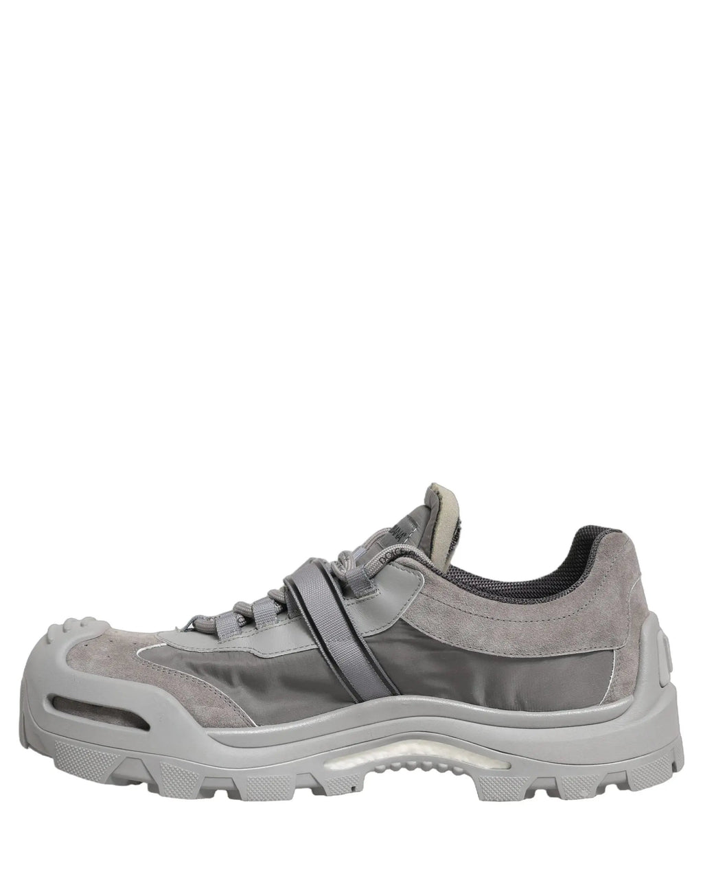 Dolce & Gabbana Gray Airmaster Panelled Low Top Men Sneakers Shoes