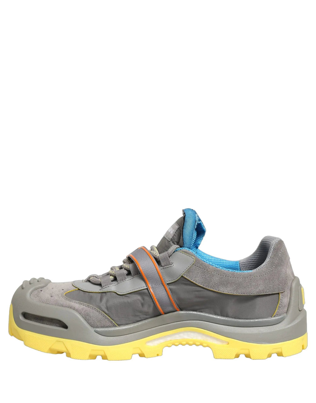 Baskets basses pour homme Dolce & Gabbana Airmaster grises à empiècements