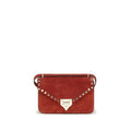 Sac porté épaule en cuir suédé multicolore Valentino Garavani