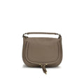 Sac bandoulière Chloé Bos Taurus en cuir de veau beige