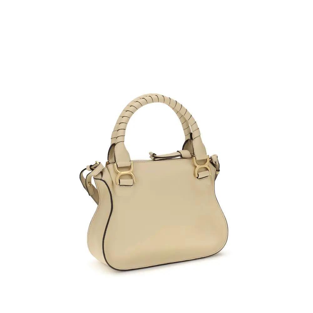 Sac bandoulière Chloé Bos Taurus en cuir de veau beige