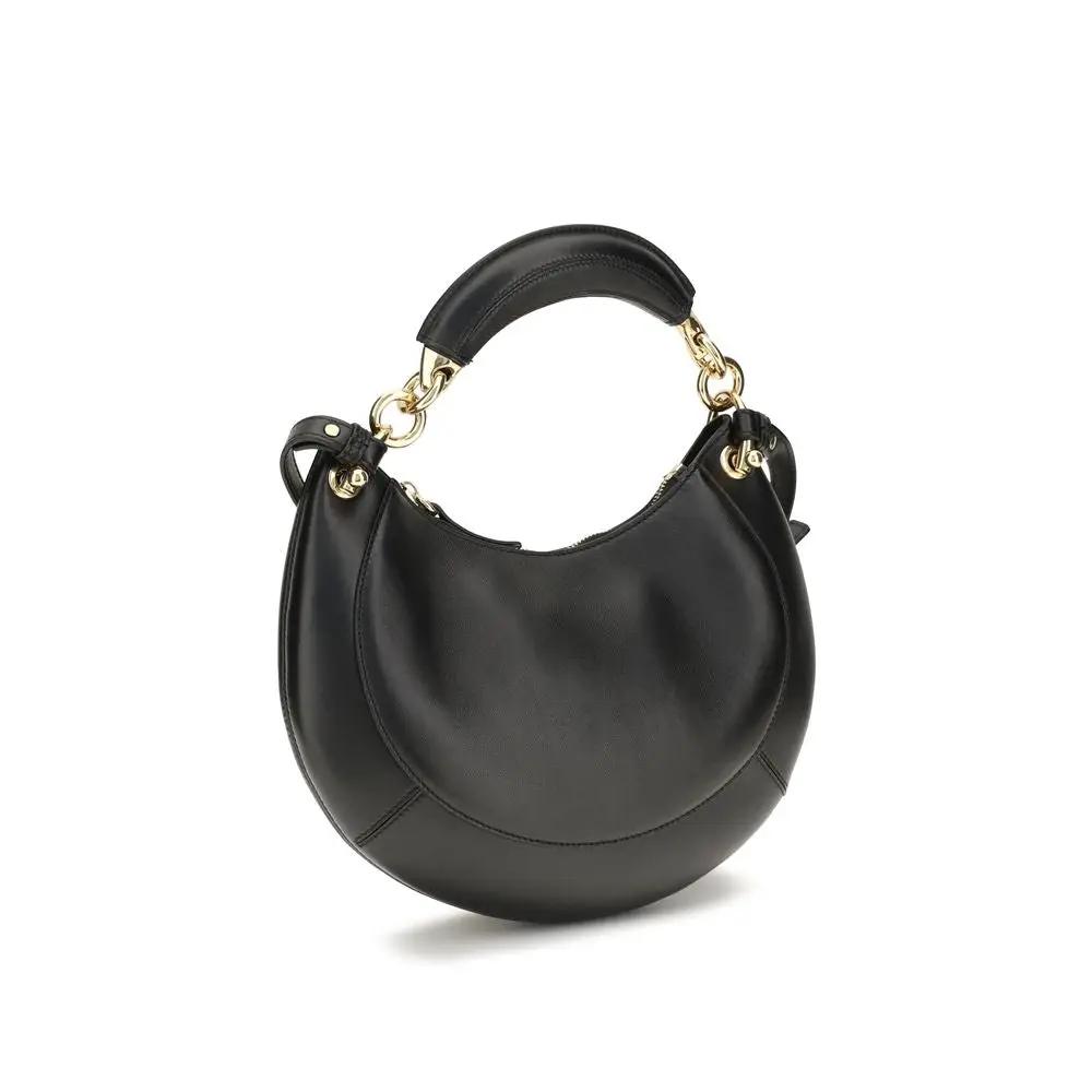 Sac bandoulière Chloé Bos Taurus en cuir de veau noir