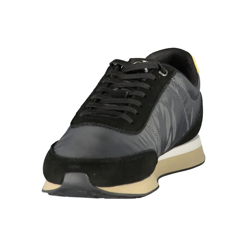Baskets Calvin Klein noires en polyester pour homme