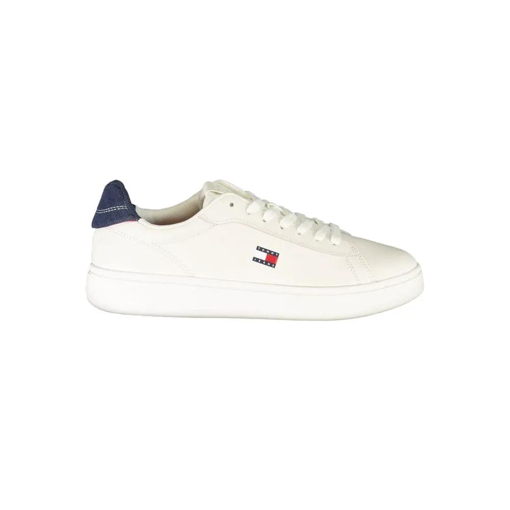 Baskets Tommy Hilfiger en polyuréthane blanc pour femme