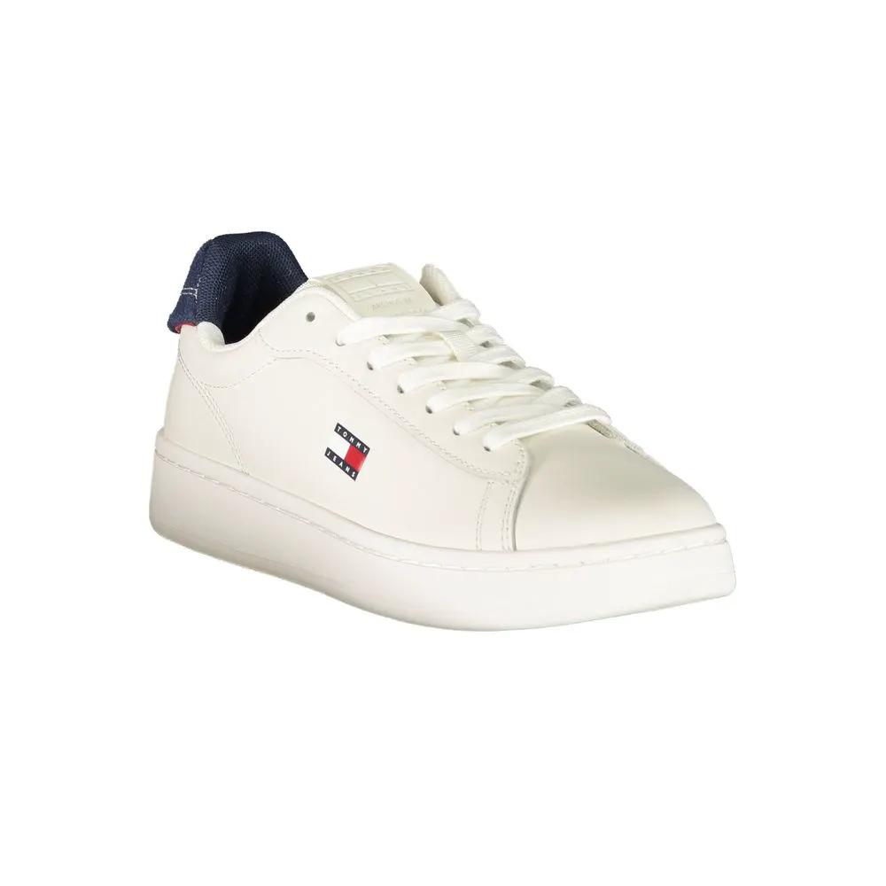 Baskets Tommy Hilfiger en polyuréthane blanc pour femme
