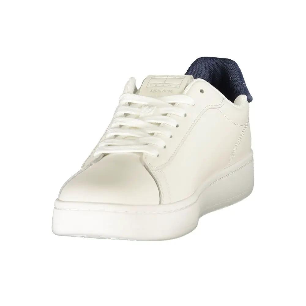 Baskets Tommy Hilfiger en polyuréthane blanc pour femme