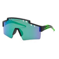 Lunettes de soleil Plein Sport noires injectées