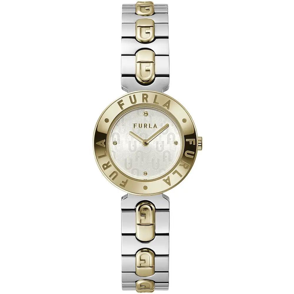 Furla Gray Stainless Steel Dress Watch