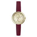 Montre habillée en cuir multicolore Furla