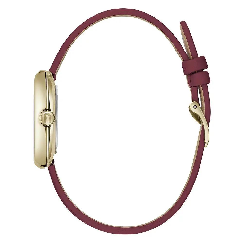 Montre habillée en cuir multicolore Furla