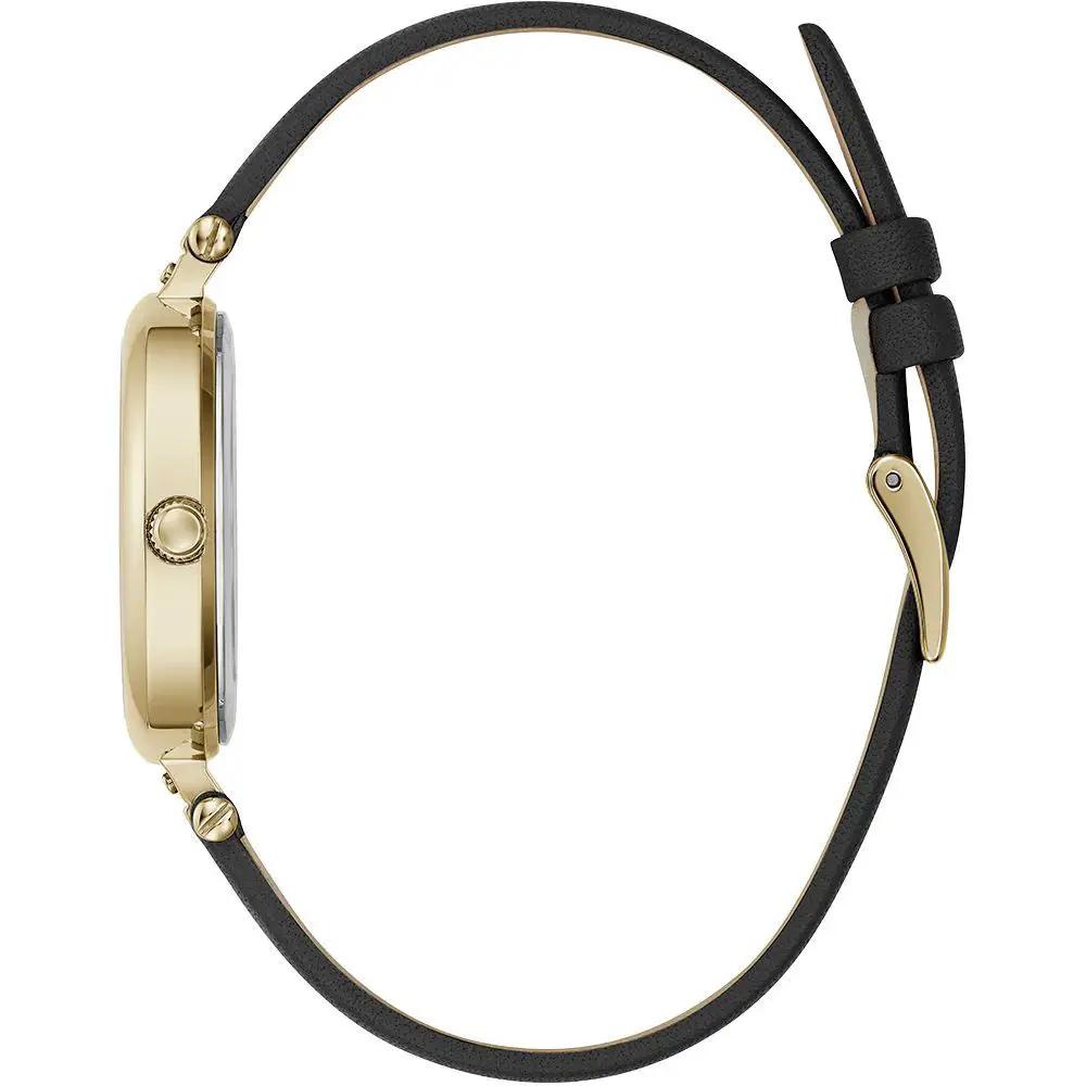 Montre habillée en cuir noir Furla